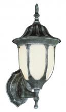  4040 RT - Hamilton 1-Light Opal Glass Traditional Outdoor Wall Lantern